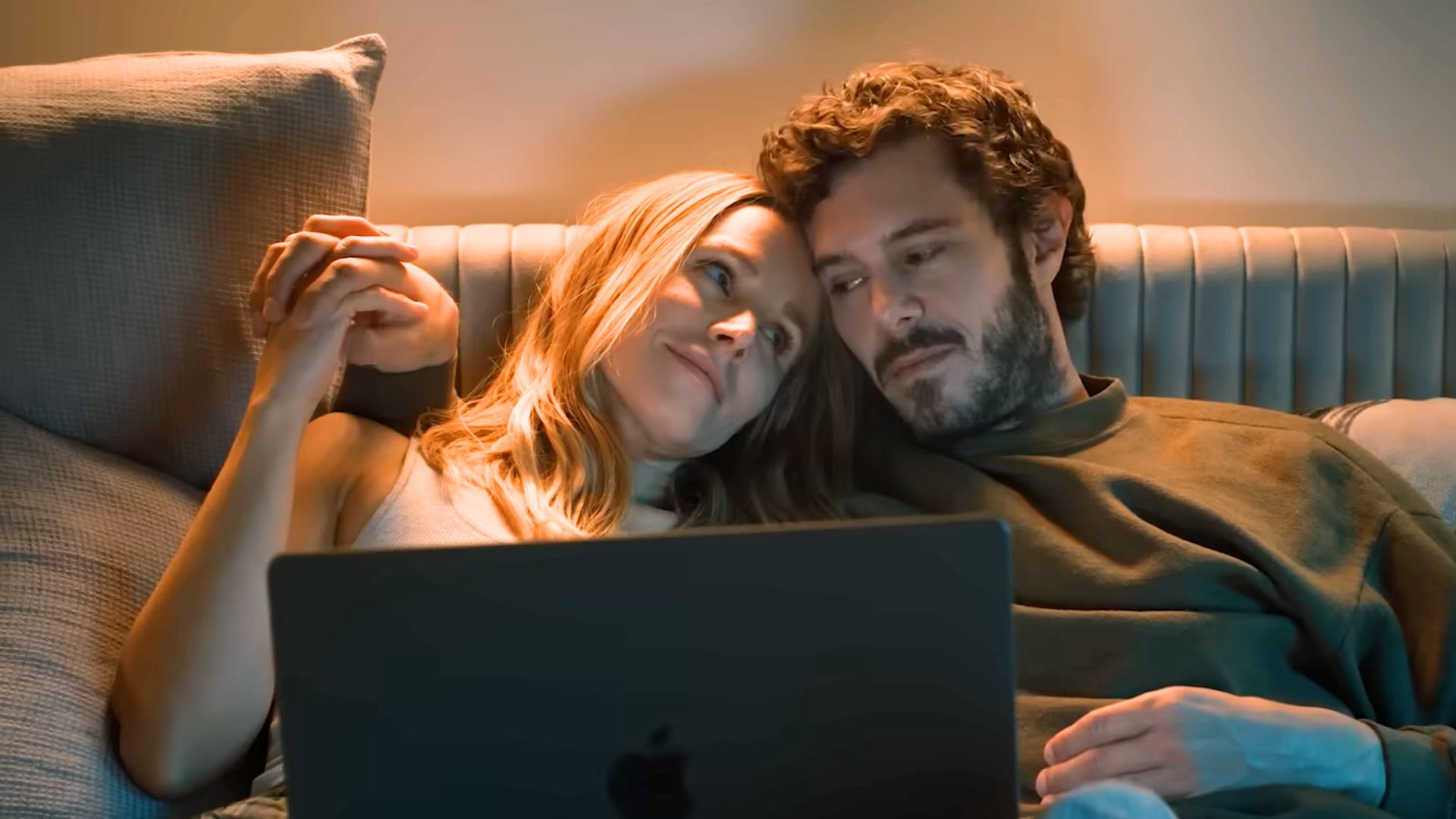 Kristen Bell and Adam Brody in Nobody Wants This | Image via YouTube/Netflix