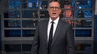 Still from the show (Image via The Late Show with Stephen Colbert)