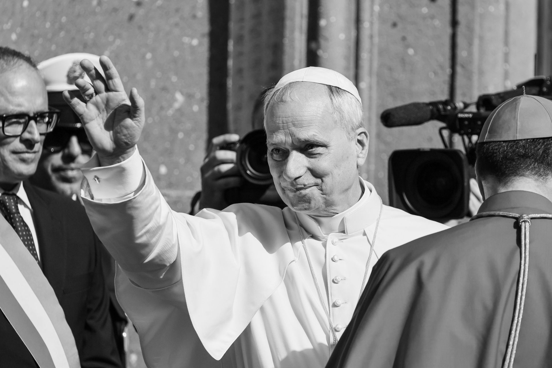 Pope Leo Spends A Period Of Rest At His Summer Retreat - Source: Getty