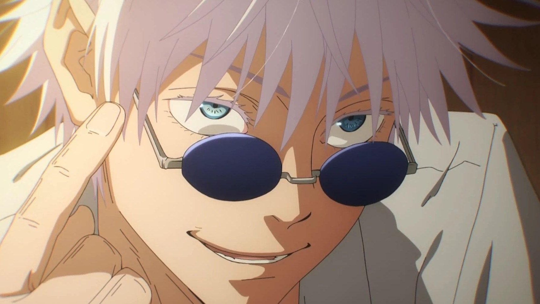 Gojo as seen in Jujutsu Kaisen 