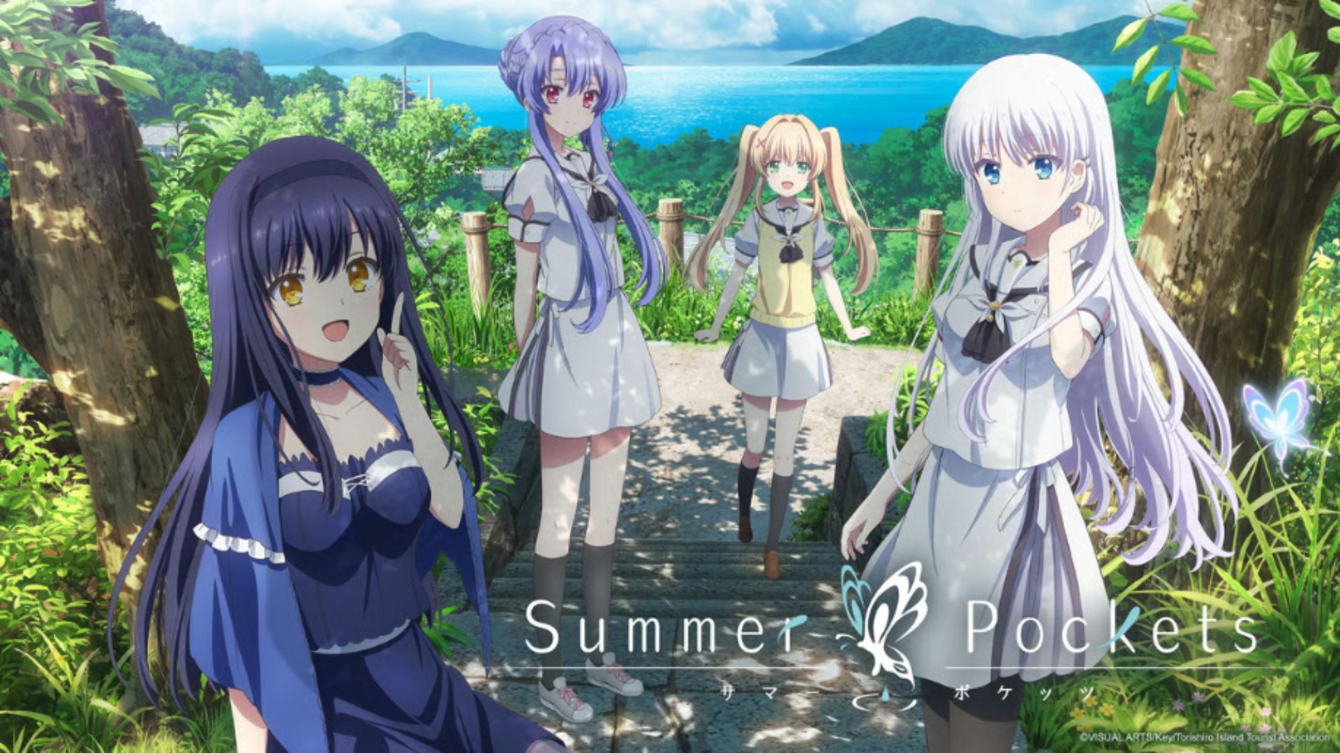 Summer Pockets - Crunchyroll thumbnail (Image Credits: Visual Arts/Key)