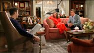 Kyle (Michael Mealor), Diane (Susan Walters), and Jack (Peter Bergman) finally came home on The Young and the Restless | Image: CBS