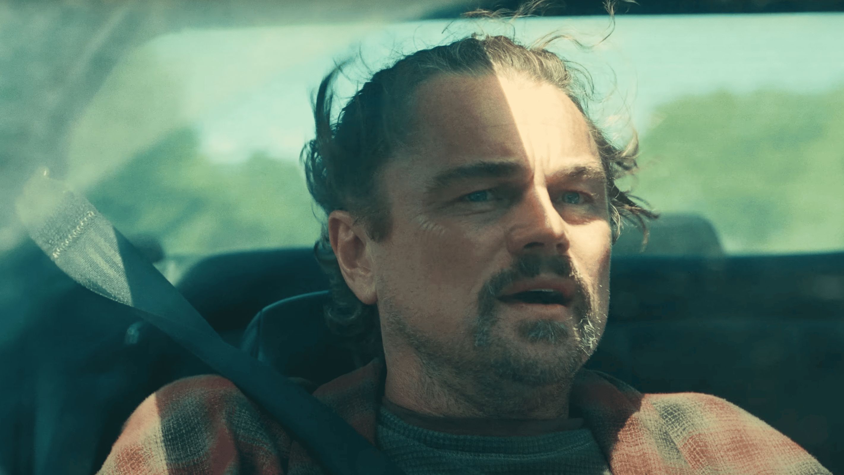 Leonardo DiCaprio in One Battle After Another (Image via YouTube/Warner Bros.)