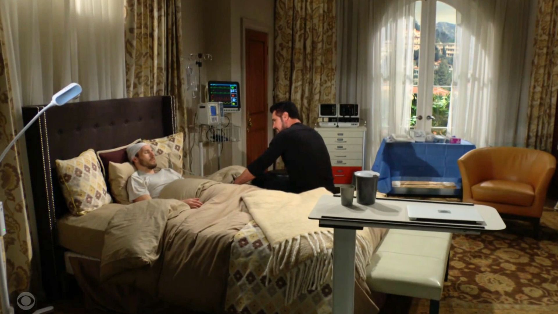 Bill took Liam home on The Bold and the Beautiful | Image: CBS