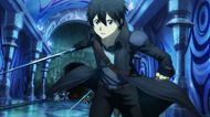 Kirito as seen in anime (Image credit: A-1 Pictures)