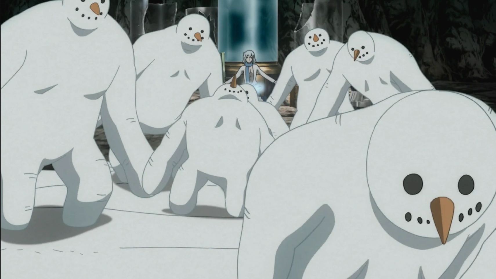 Neige&rsquo;s snow magic as seen in anime (Image credit: Studio Pierrot)