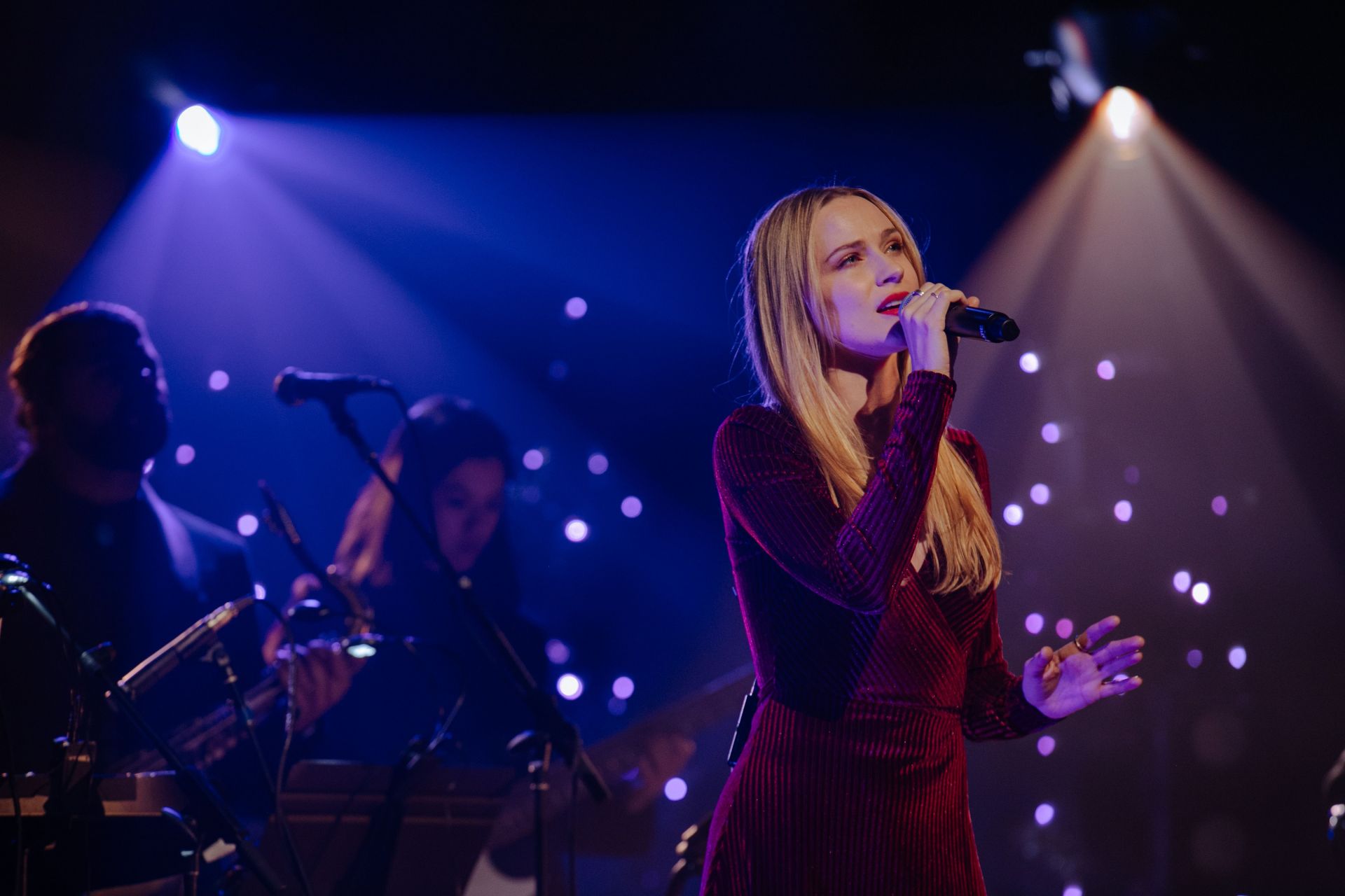 Evan Rachel Wood: Darren Criss: A Very Darren Crissmas 2023 - Nashville, TN - Source: Getty