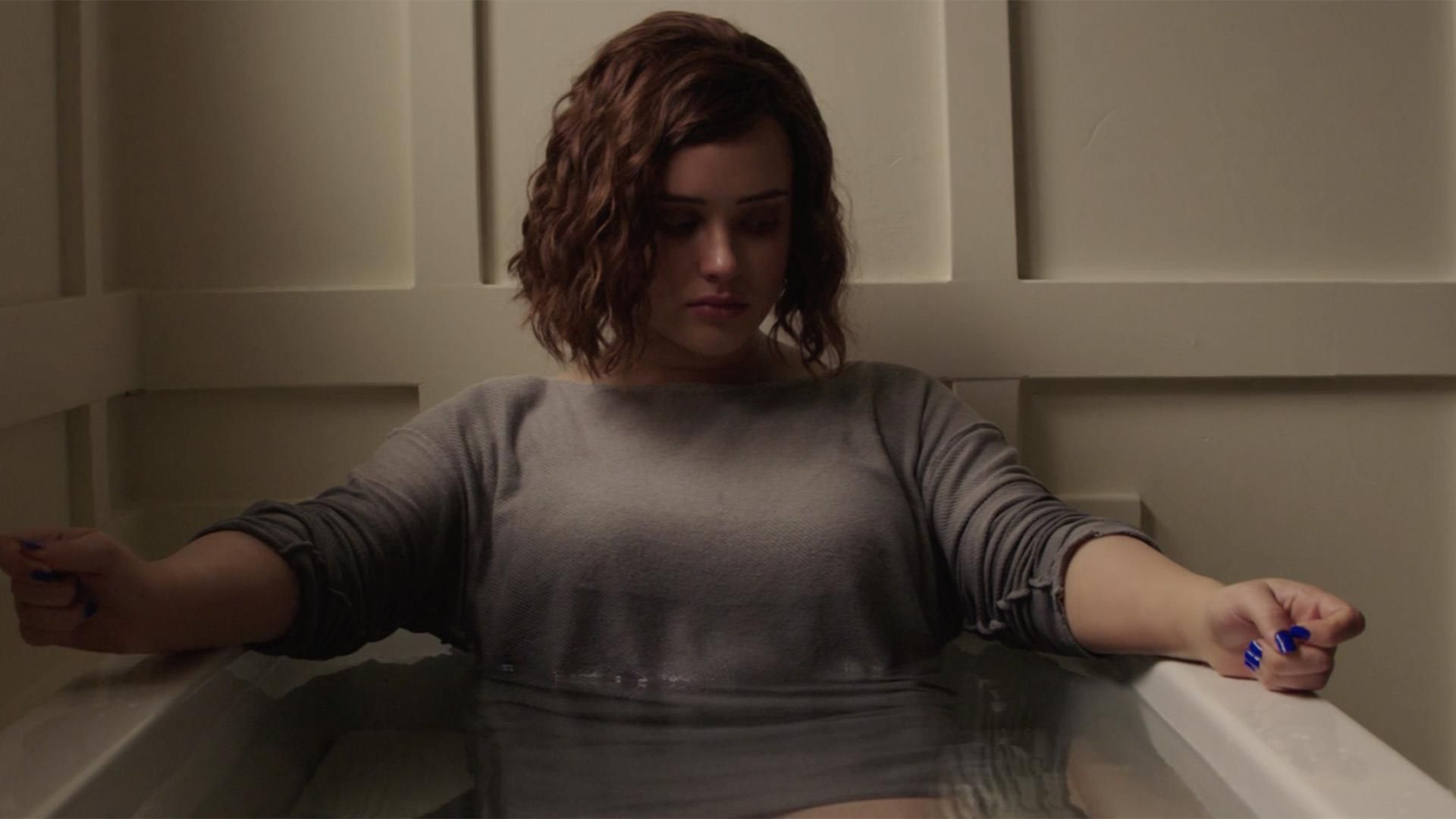 Hannah Baker in 13 Reasons Why (Image via Netflix)