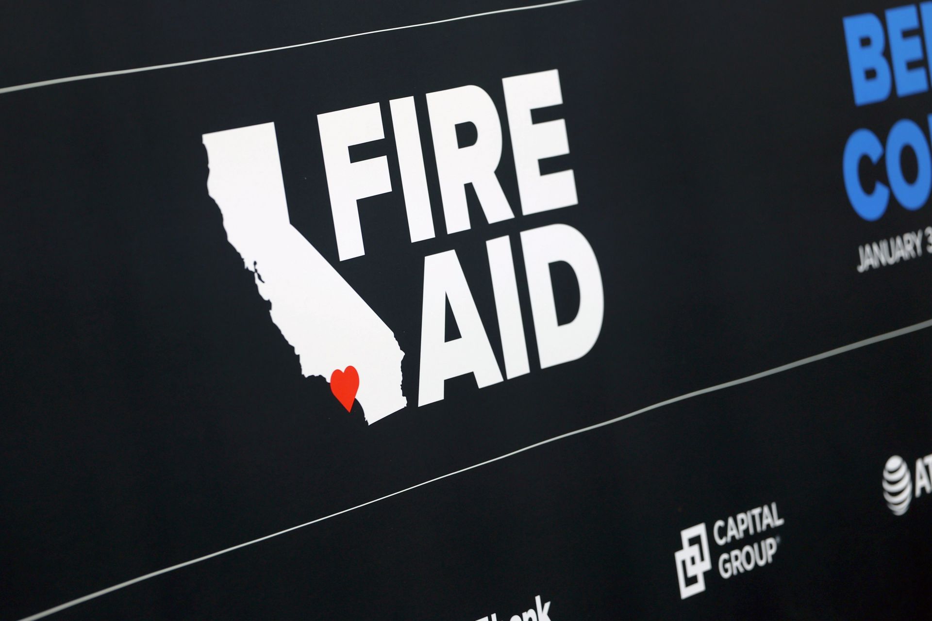 FIREAID Benefit Concert For California Fire Relief - Intuit Dome - Source: Getty