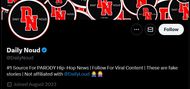 @DailyNoud is a parody account (image via @DailyNoud on X)