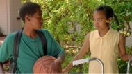 Kyla Pratt plays a young Monica in Love & Basketball | Image via Prime Video