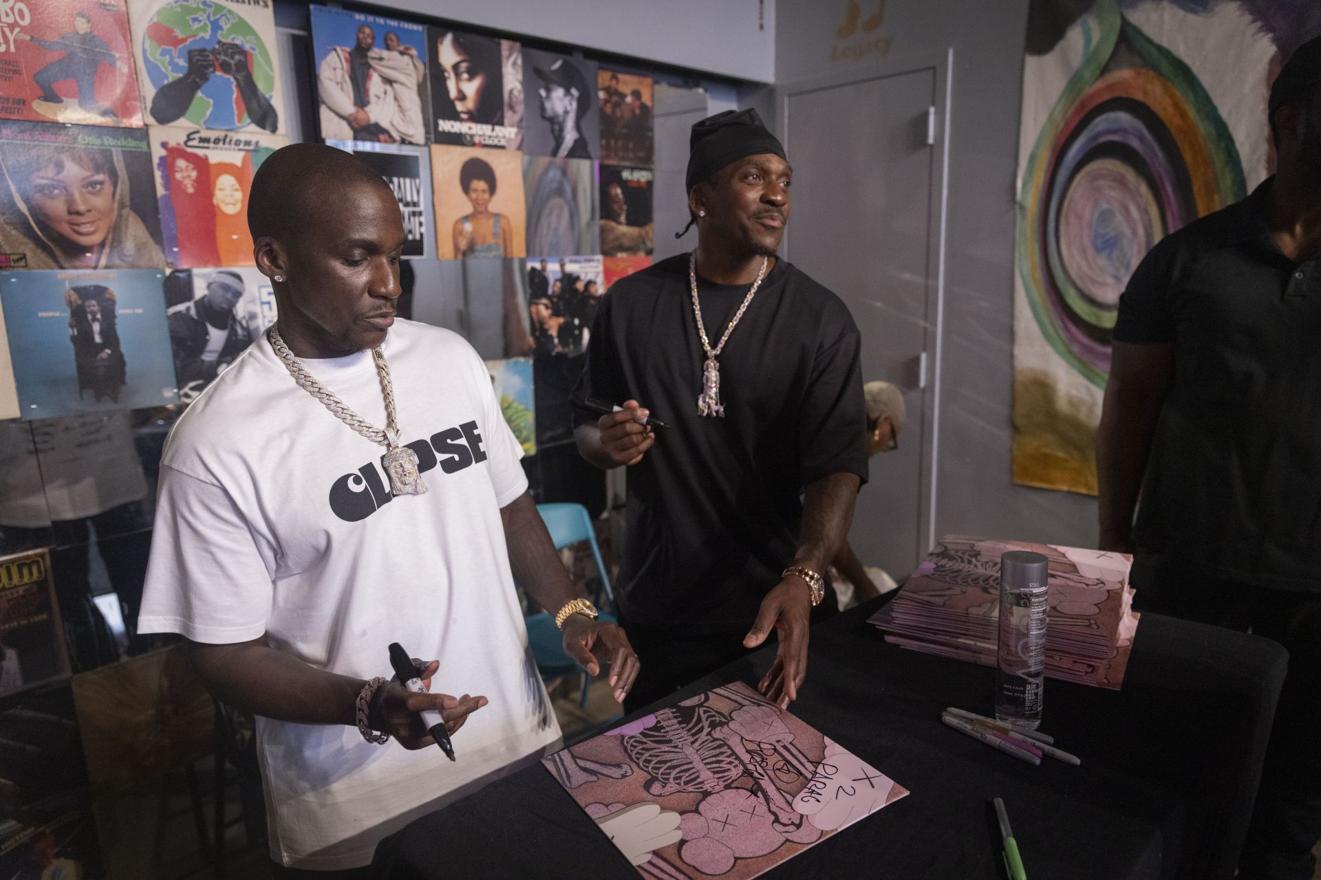The Clipse Sign Copies Of Their New Album - Source: Getty