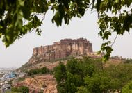 Mehrangarh Fort, Rajasthan, Jodhpur, India. (Image via Getty)