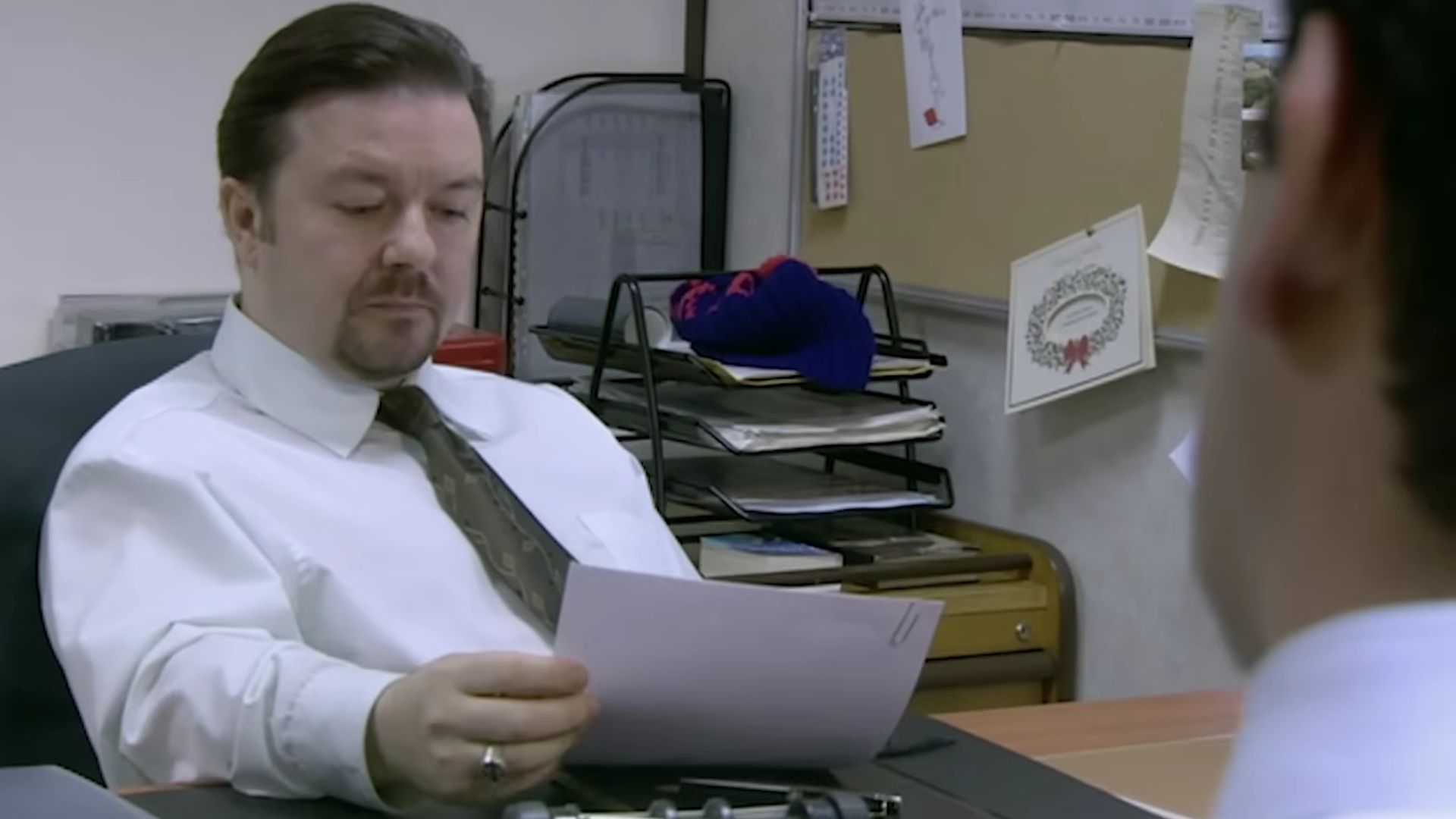 Scene from The Office (UK) (Screenshot from YouTube/The Office)
