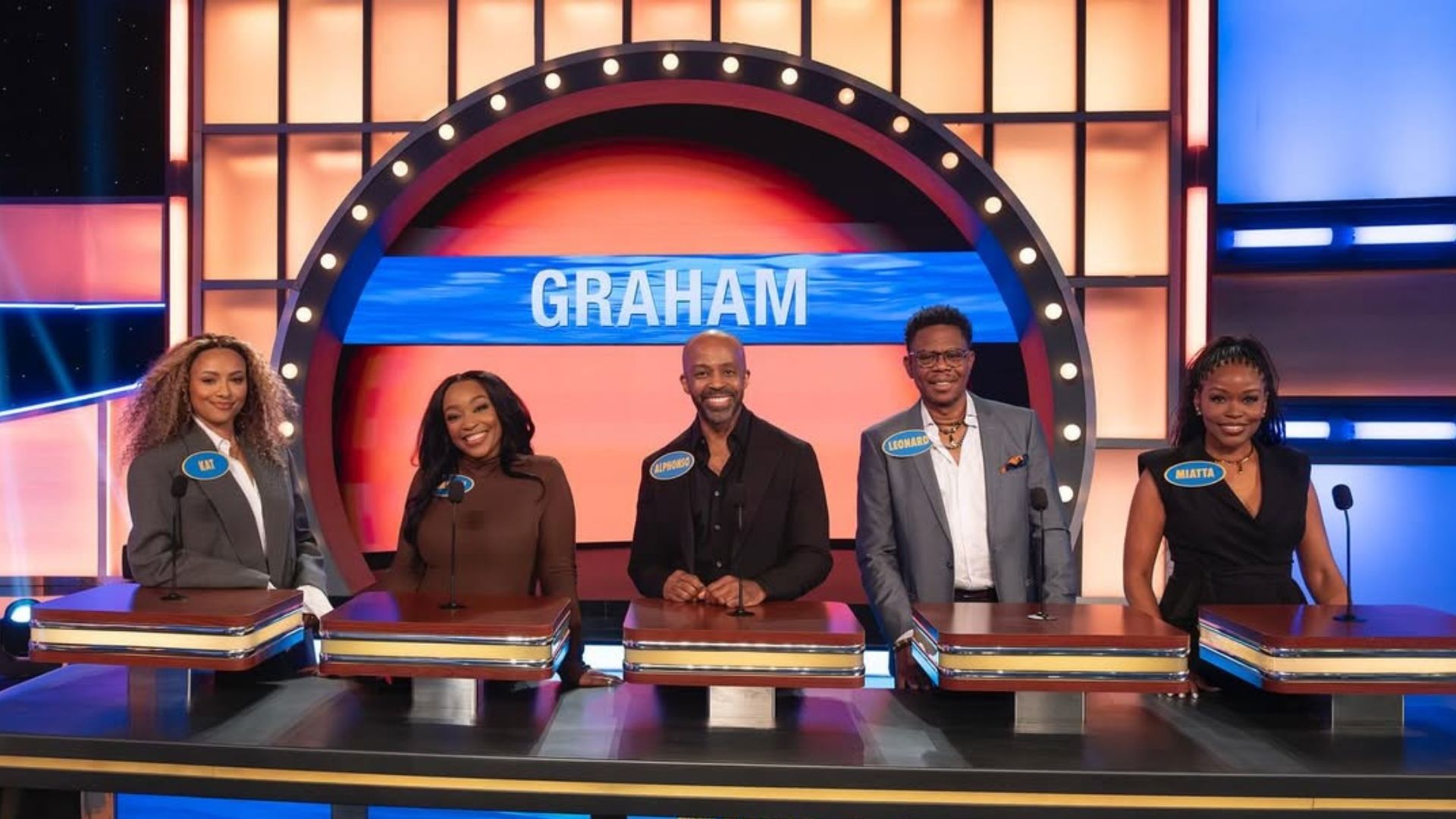 Celebrity Family Feud Season 11 Episode 2 featuring Kat Graham