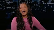 Storm Reid | Image via @Youtube/JimmyKimmelLive