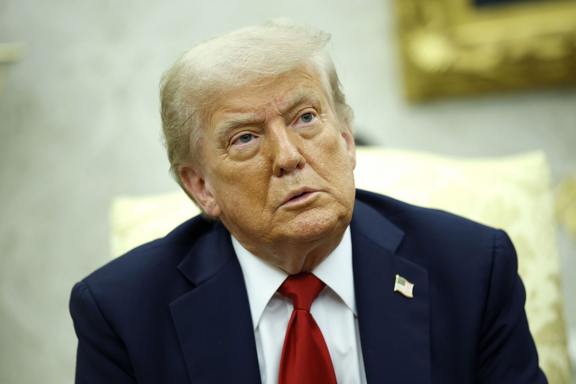 President Trump Meets With NATO Secretary General Rutte At The White House - Source: Getty