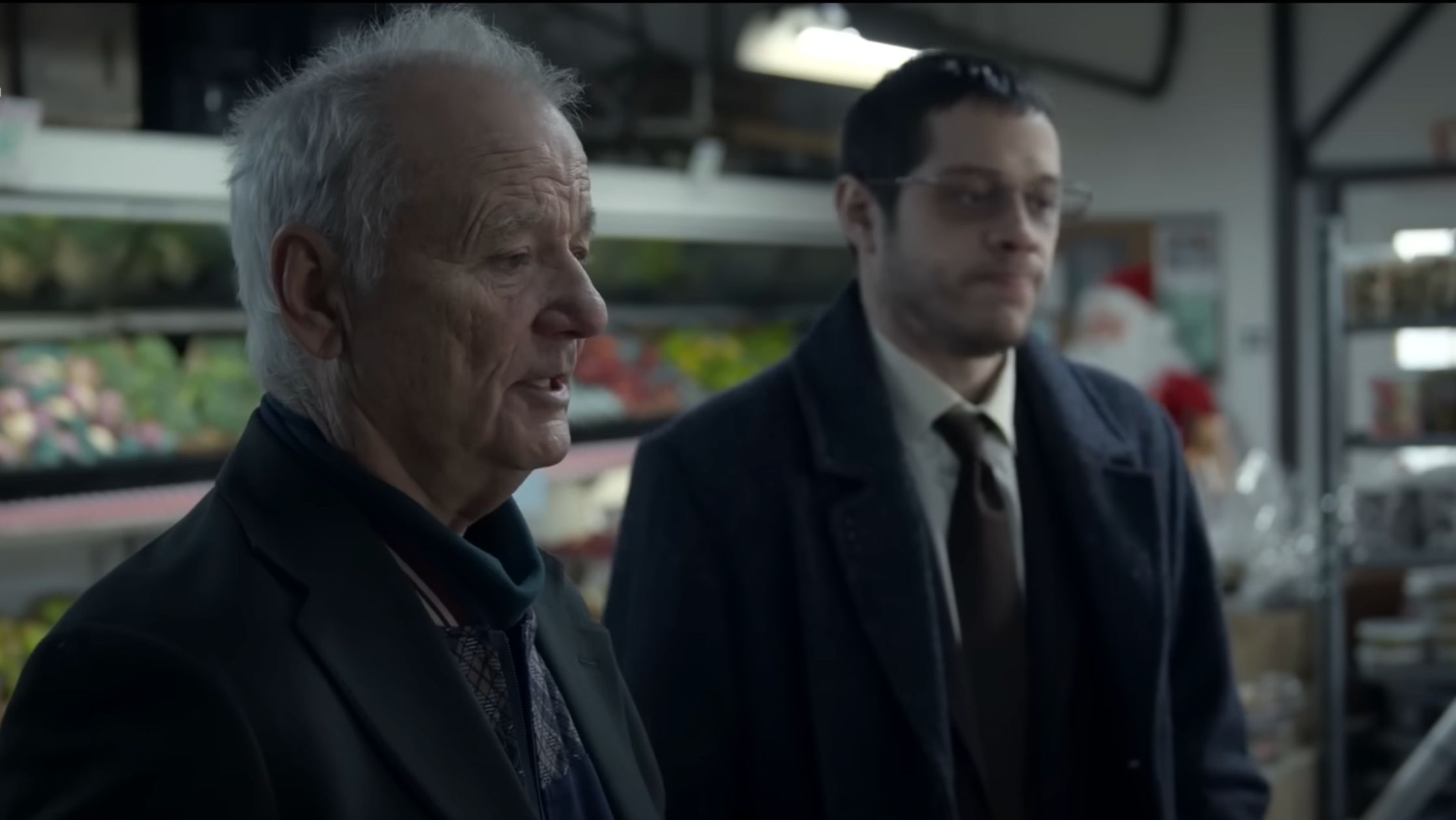 Bill Murray and Pete Davidson in the crime comedy on Hulu (Image via YouTube/Hulu)