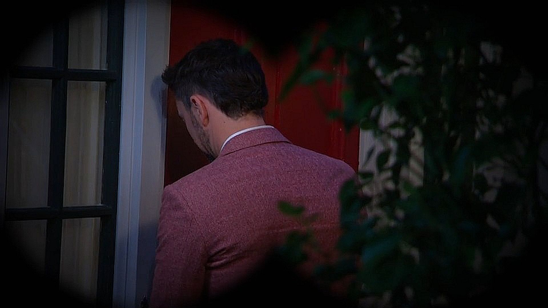 Days of Our Lives&#039; Chad being spied on. | Image Source: Peacock