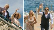 Eric welcomes Brooke and Ridge in Capri | Image: CBS