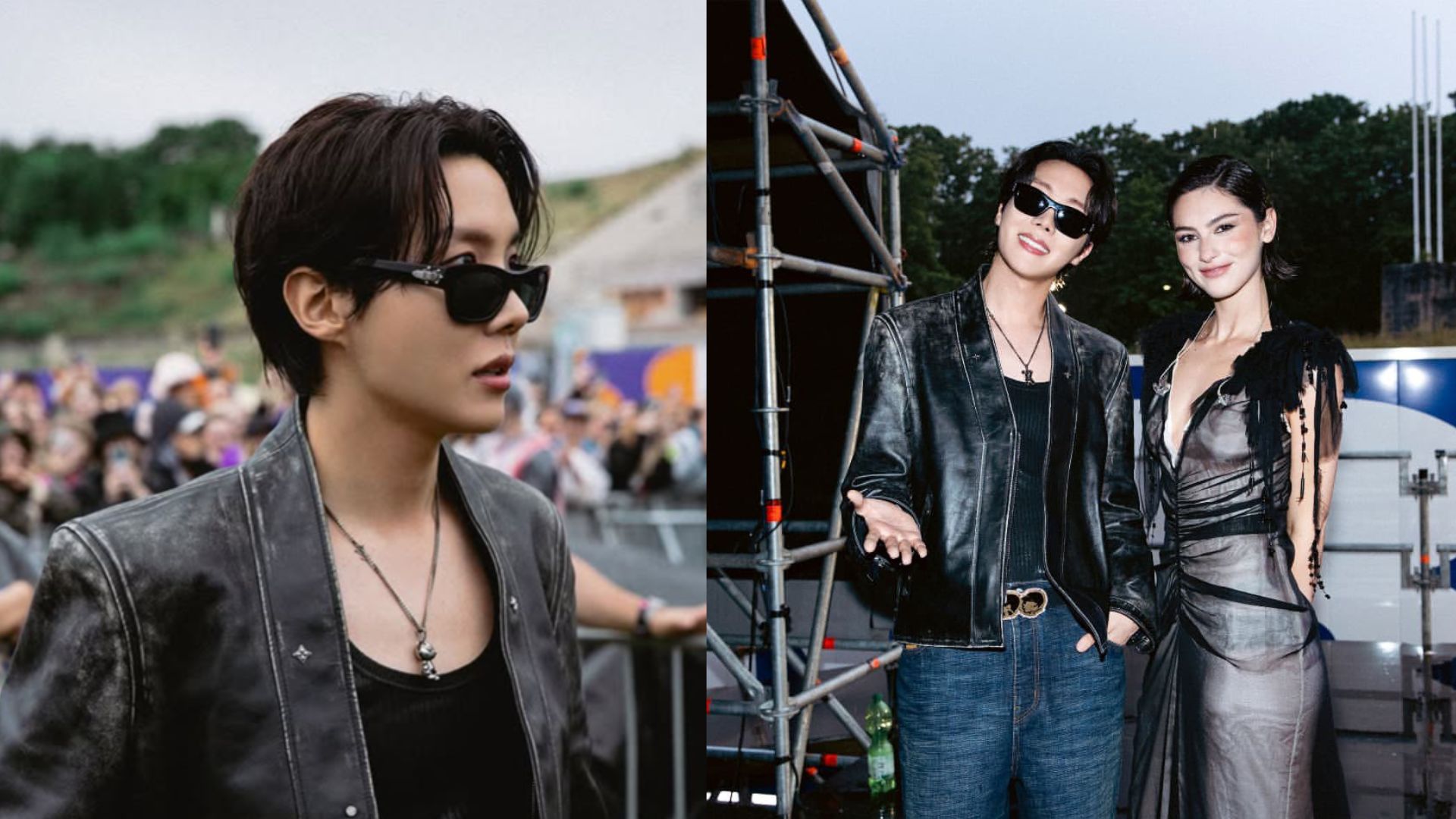 BTS&rsquo; J-Hope shares photo with Gracie Abrams from Lollapalooza Berlin