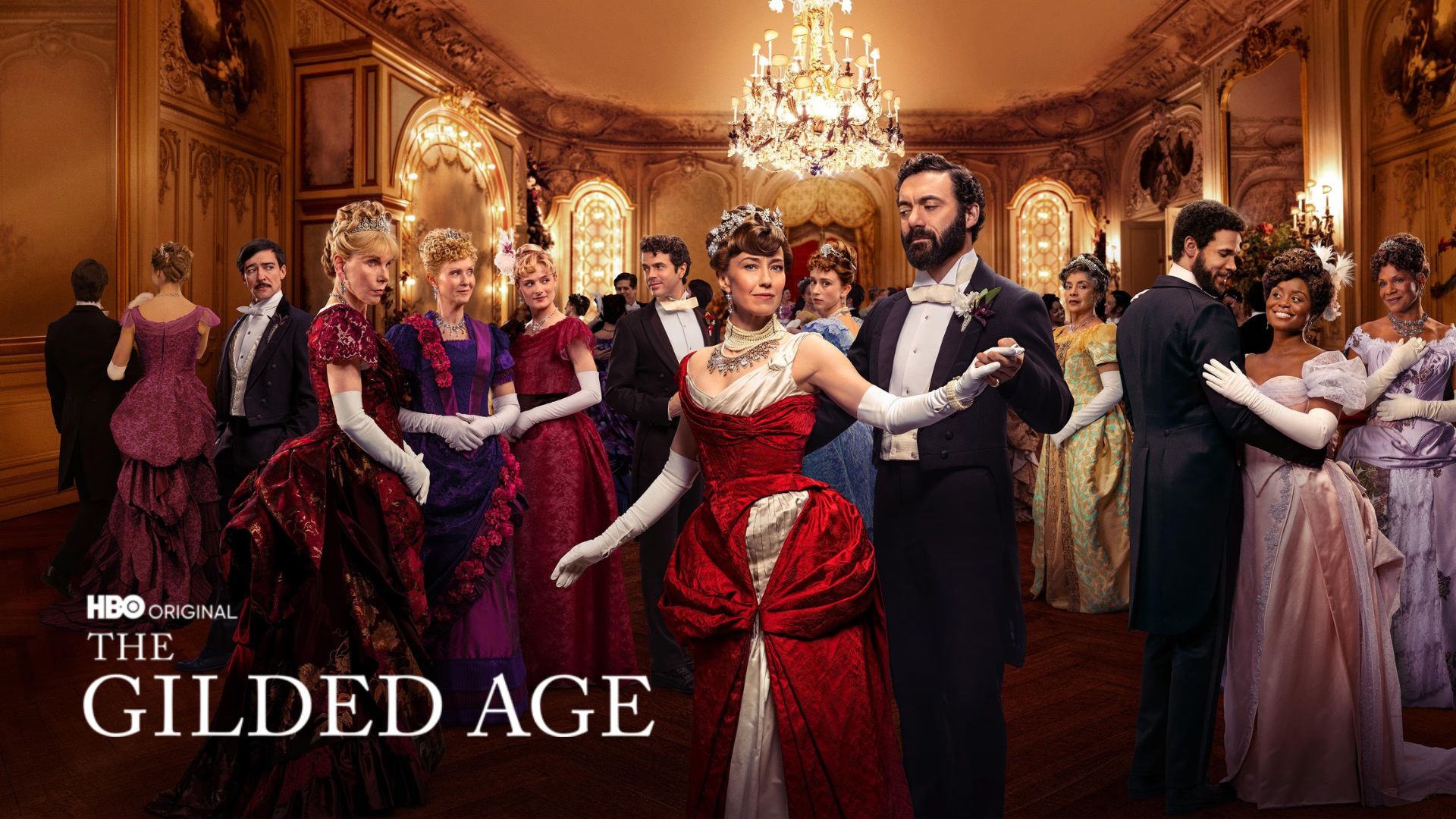 Promotional poster for The Gilded Age | Image via HBO MAX