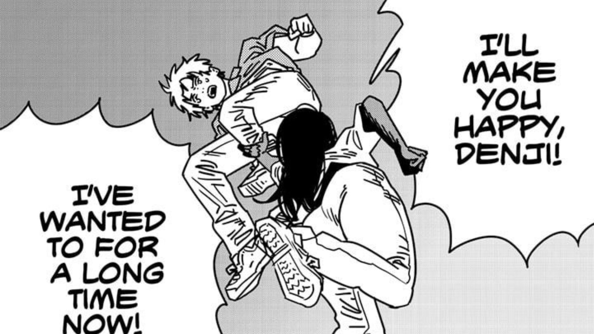 Denji and Asa as seen in the manga (Image credit: Shueisha)