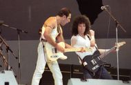 Photo of LIVE AID and Brian MAY and Freddie MERCURY and QUEEN - Source: Getty