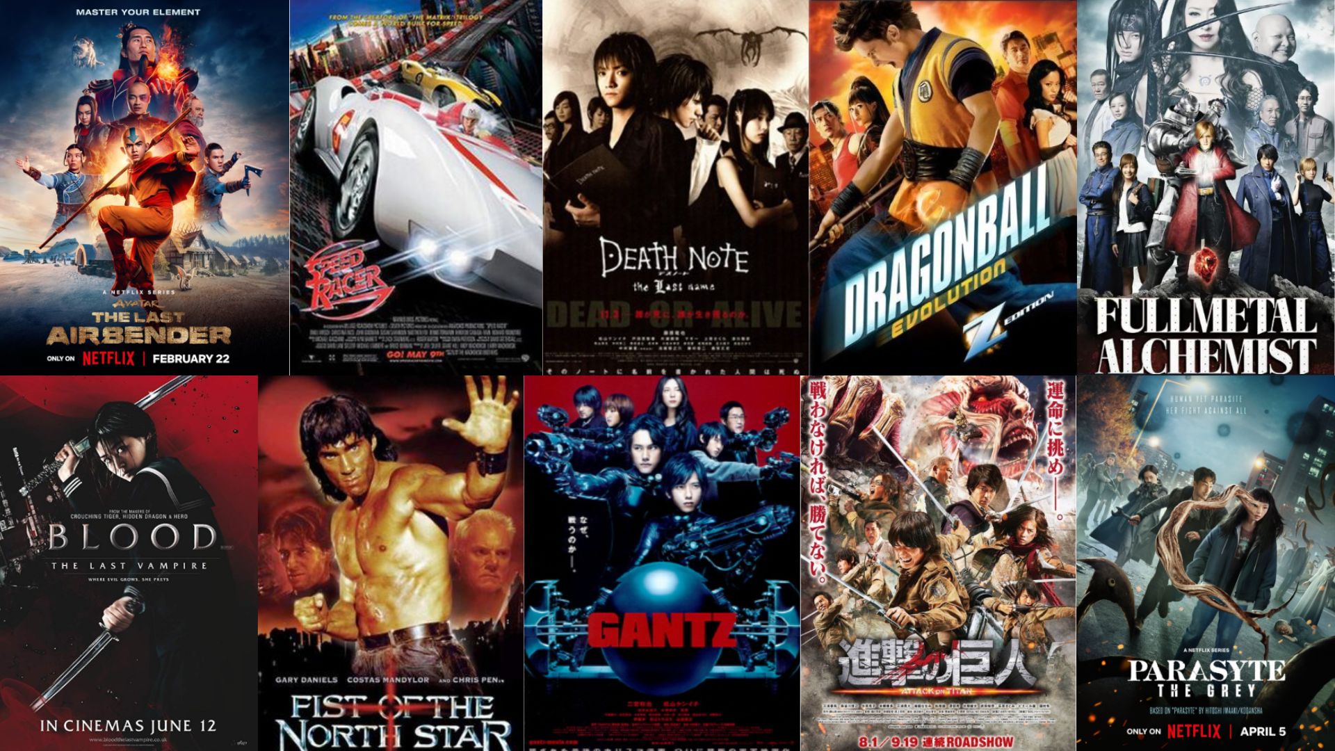 Anime with the worst Live Action adaptations