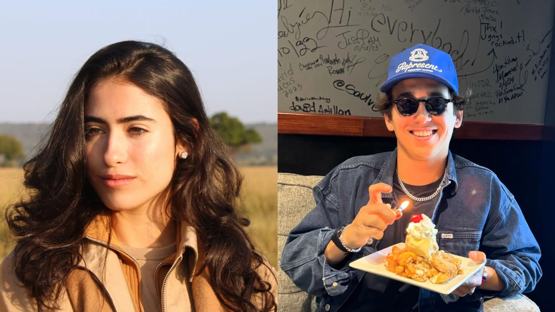 Ana Amelia Batlle Cabral and Marcello Hernandez (Images via Instagram/@anabatlle and @marcellohdz)
