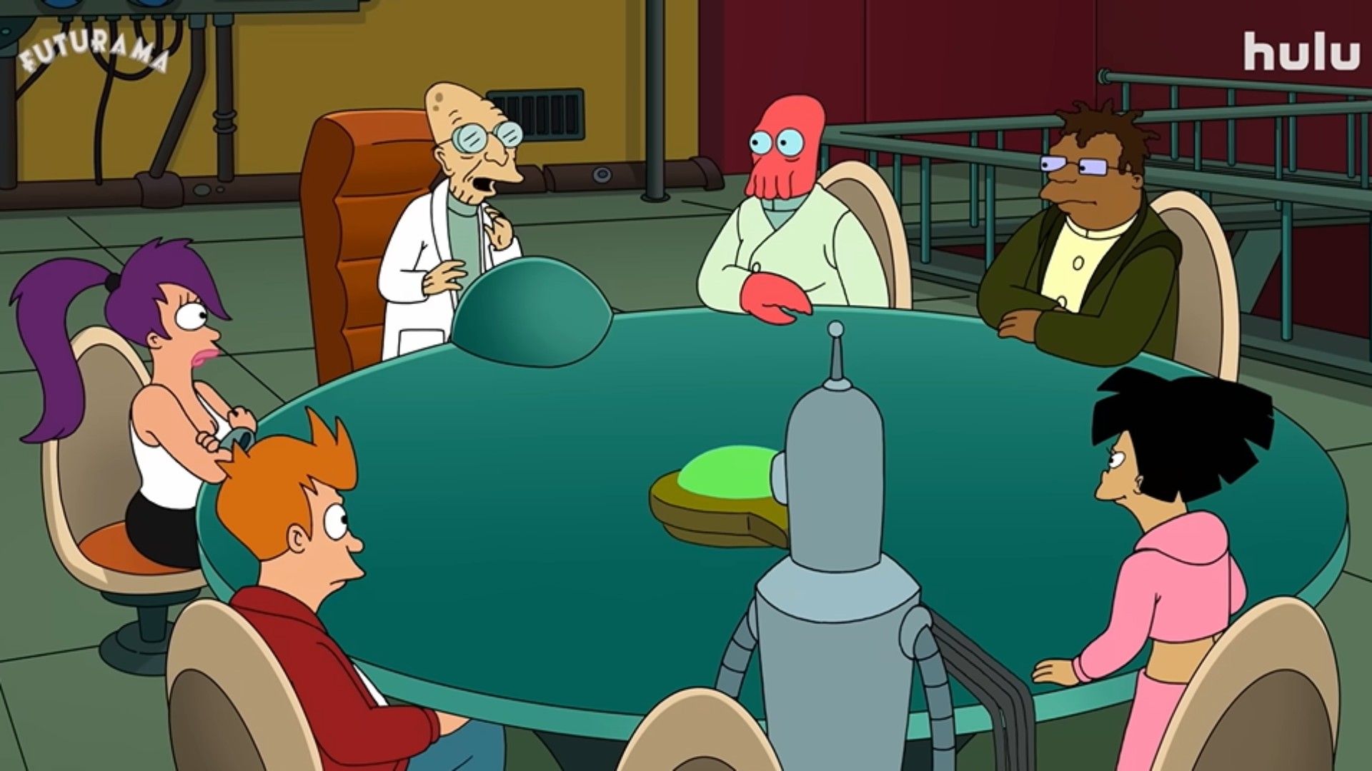 Futurama (Image via Youtube/@Hulu)