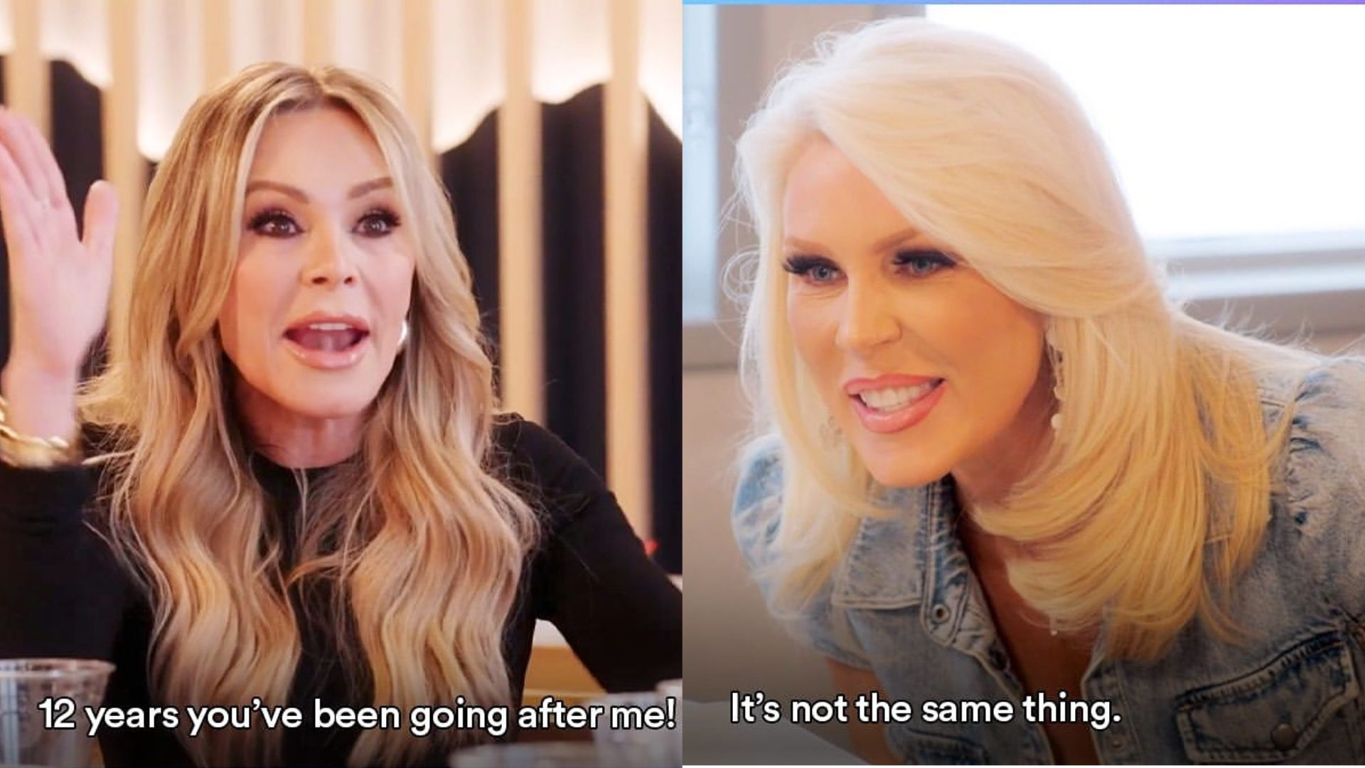 Tamra and Gretchen from The Real Housewives of Orange County Season 19 | Image via Instagram/ @tamrajudge