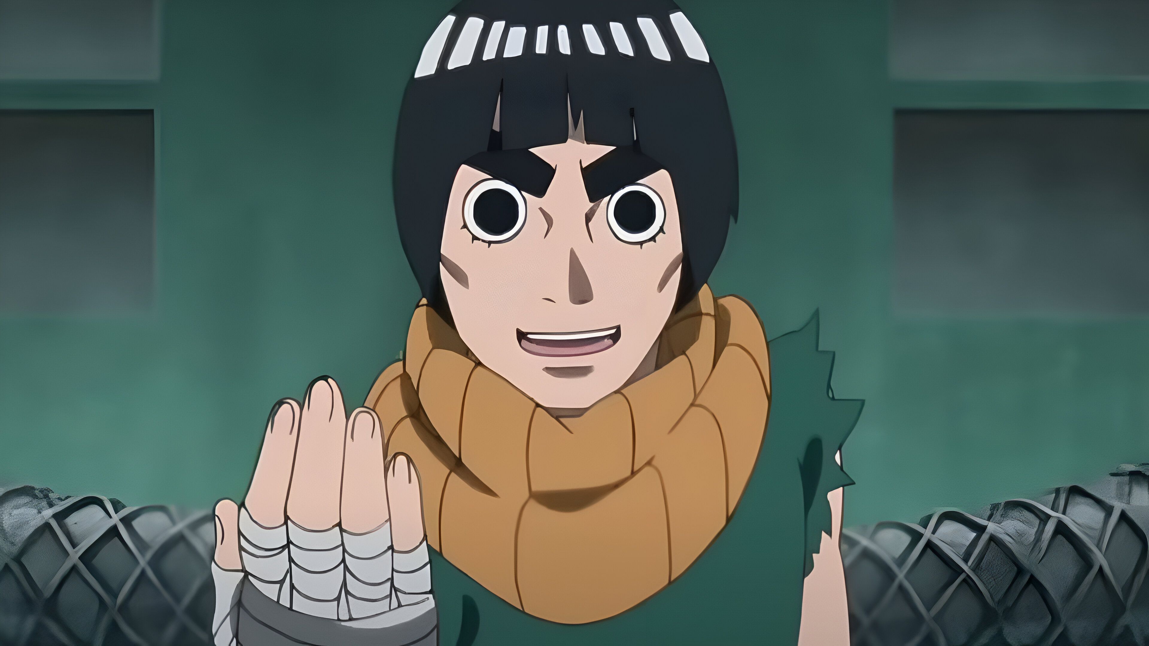 Rock Lee as seen in the Boruto series 