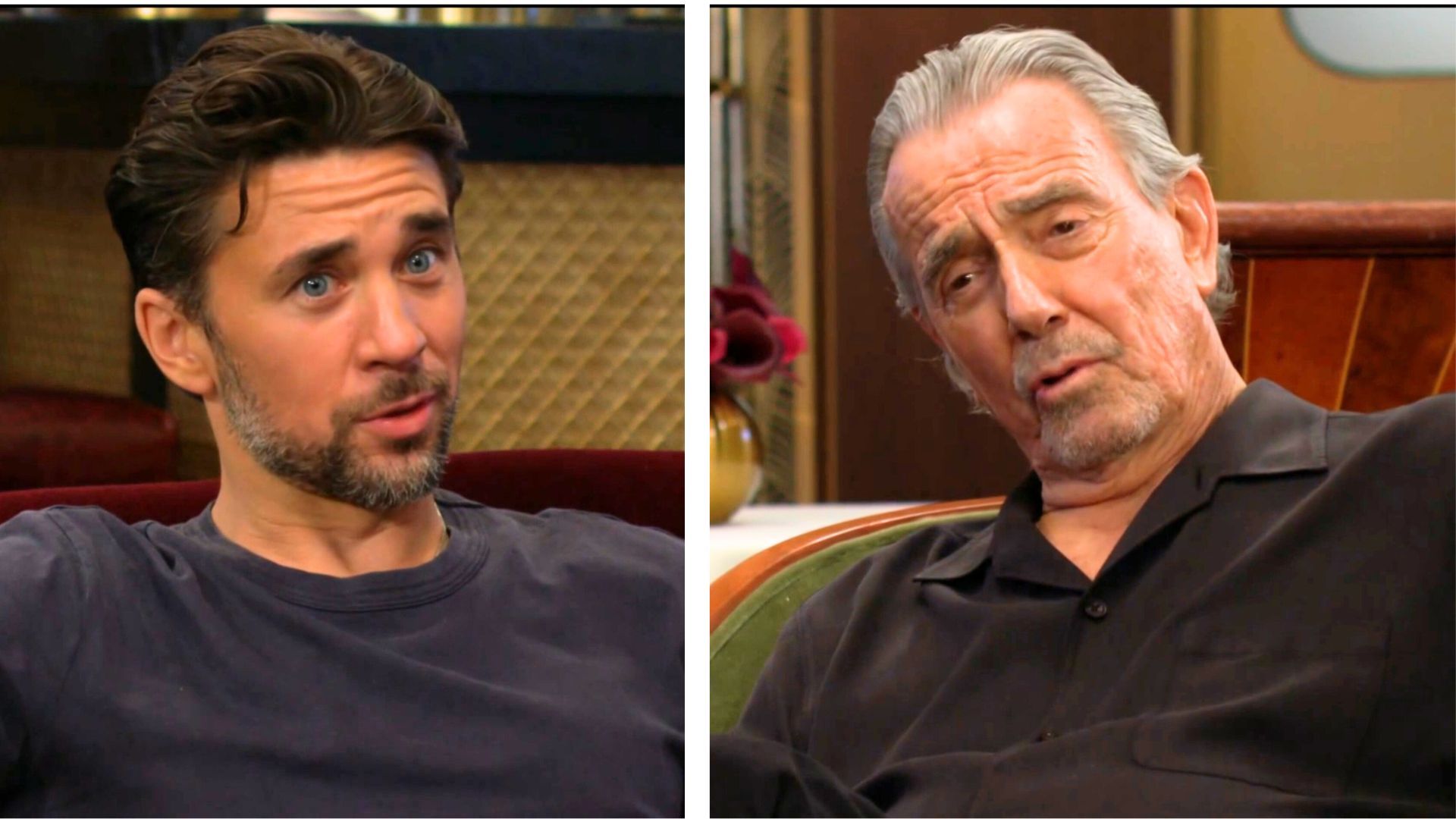 Victor (Eric Braeden) threw down the gloves with Cane (Billy Flynn) on The Young and the Restless | Image: CBS