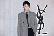 Actor Cha Eun-Woo poses for a photocall for "Saint Laurent" renewal opening at Shinsegae Department Store on March 31, 2025 in Seoul, South Korea (Jinu was partially inspired in him) | Image via: Getty