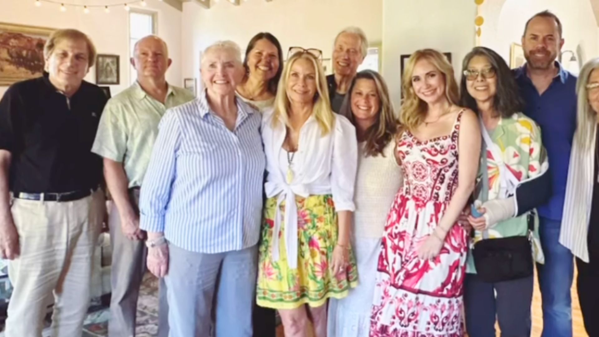 The Bold and the Beautiful cast and crew members with Susan Flannery | Image: Casey Kasprzyk/Instagram