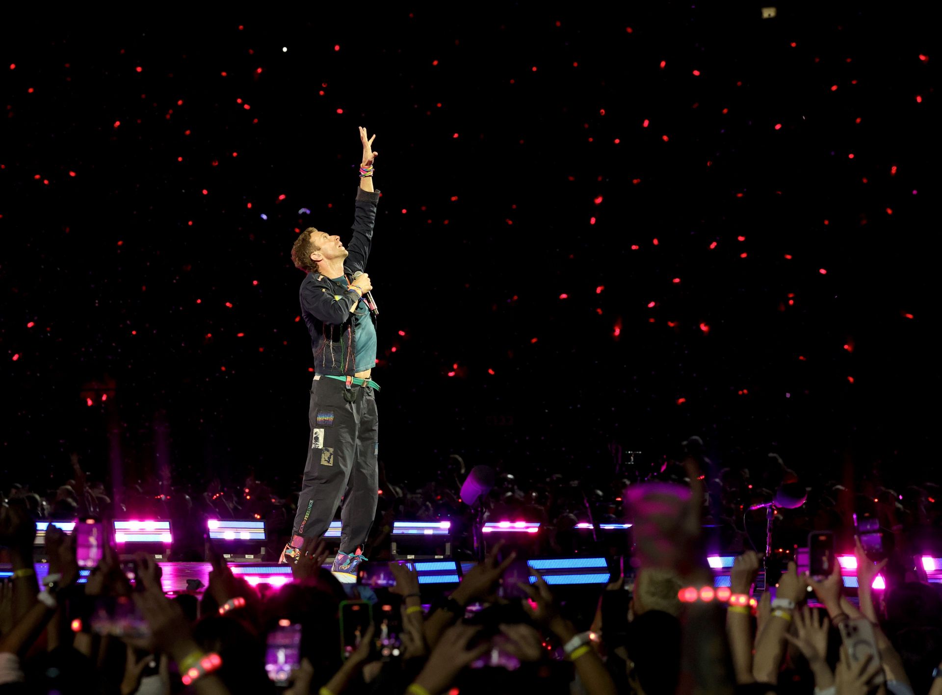Coldplay: Music Of The Spheres World Tour With Elyanna And Willow - Las Vegas, NV - Source: Getty