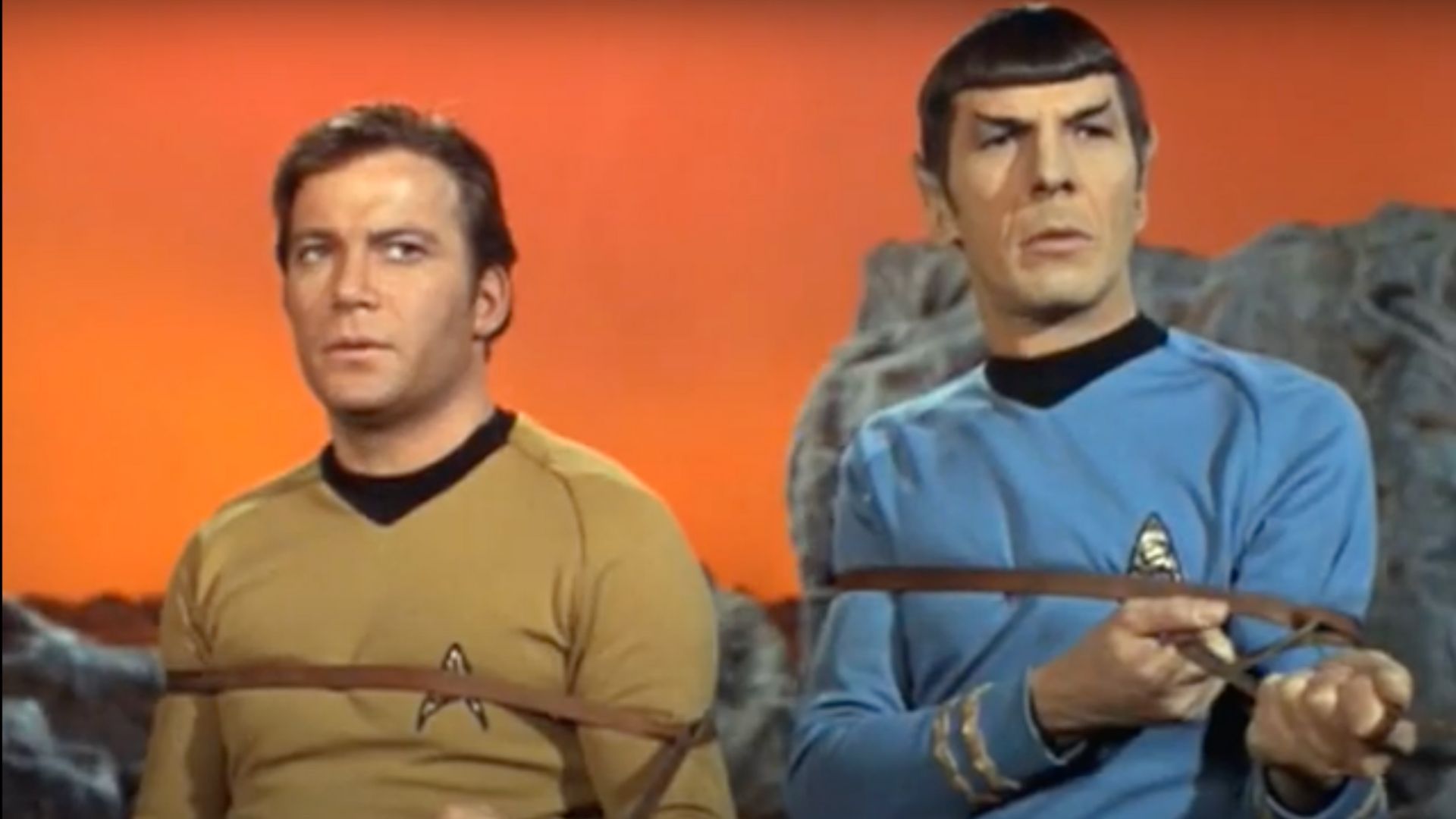 A scene from Star Trek: The Original Series episode 
