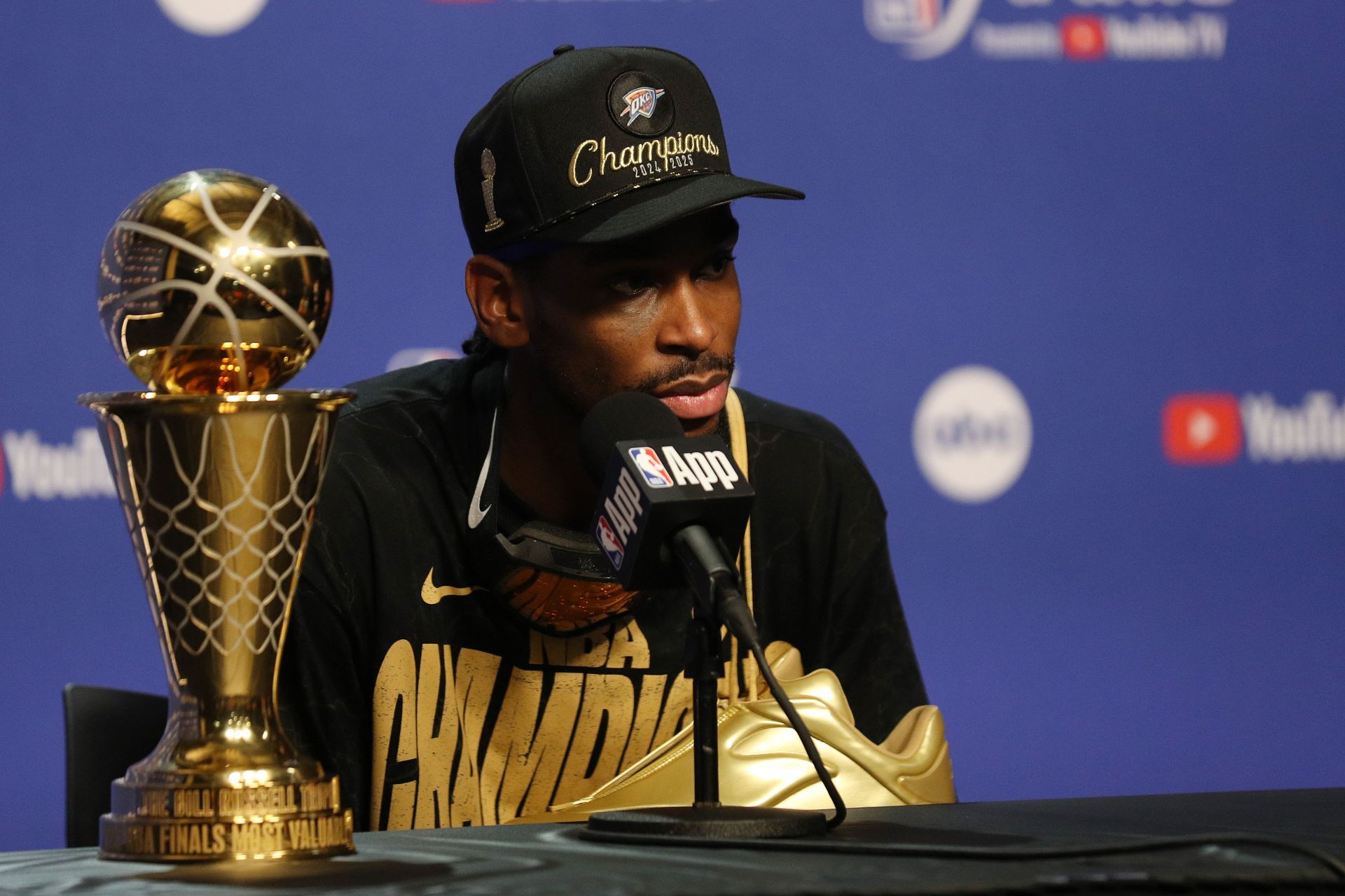 Shai Gilgeous-Alexander in 2025 NBA Finals - Game Seven - Source: Getty