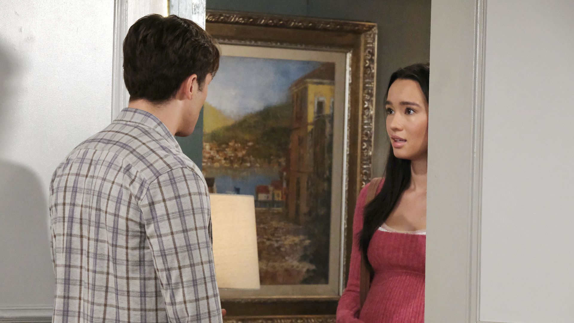 Tate (Leo Howard) wasn&#039;t expecting Sophia (Rachel Boyd) to tell him what she did on Days of our Lives | Image: JPI