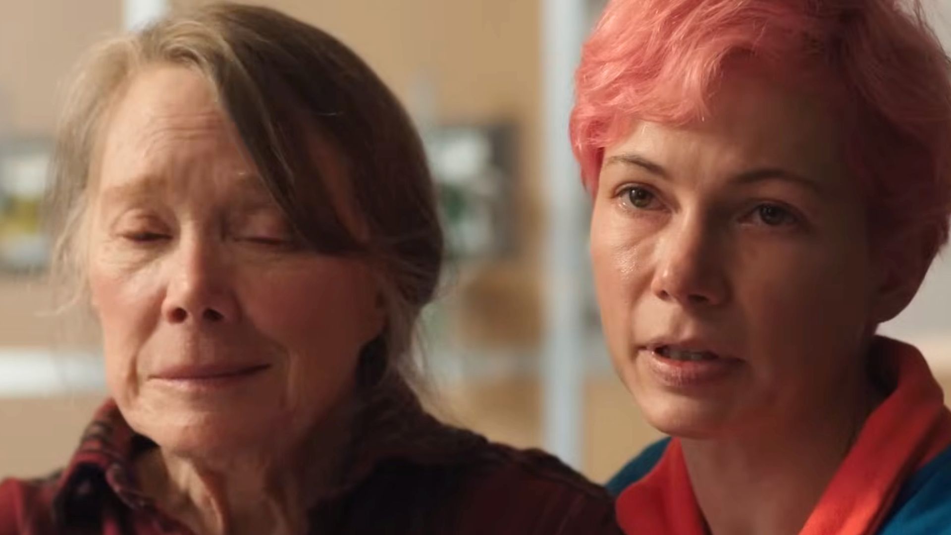 Sissy Spacek and Michelle Williams in Dying for Sex | Image via 20th Television
