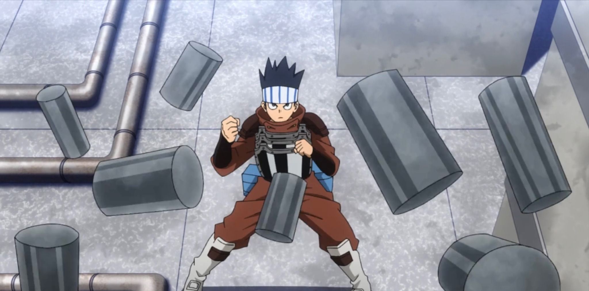 Yosetsu Awase as seen in MHA anime (Image credit: Studio Bones)