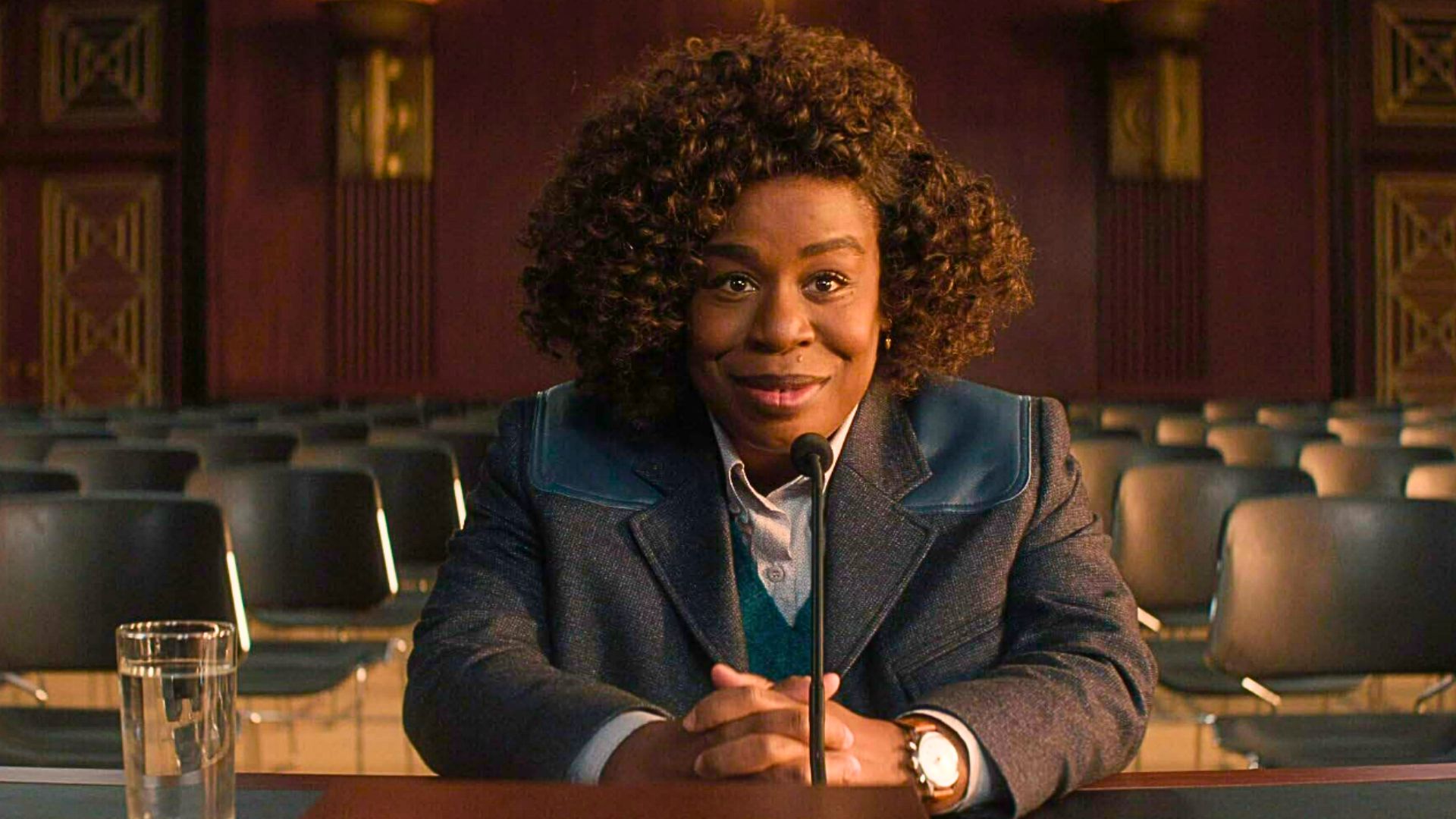 Uzo Aduba in The Residence (Image via Netflix)
