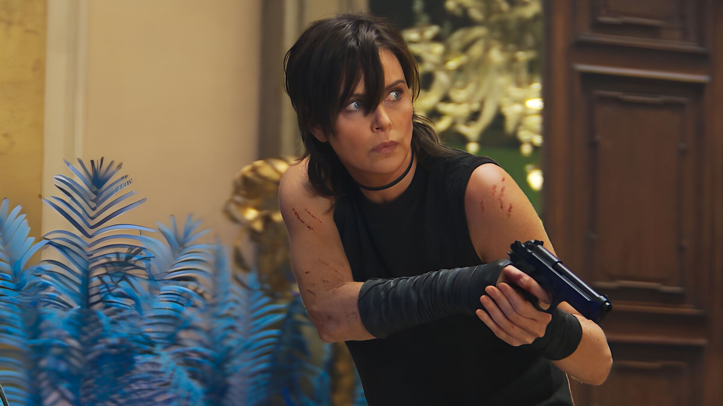 Charlize Theron in The Old Guard 2 (Image via Netflix)