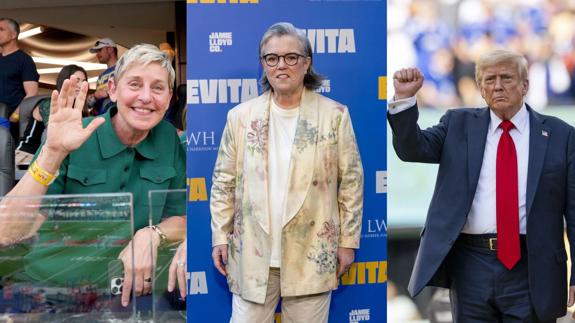 Ellen DeGeneres supports Rosie O