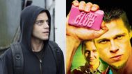 Mr. Robot and Fight Club (Images via Prime Video)