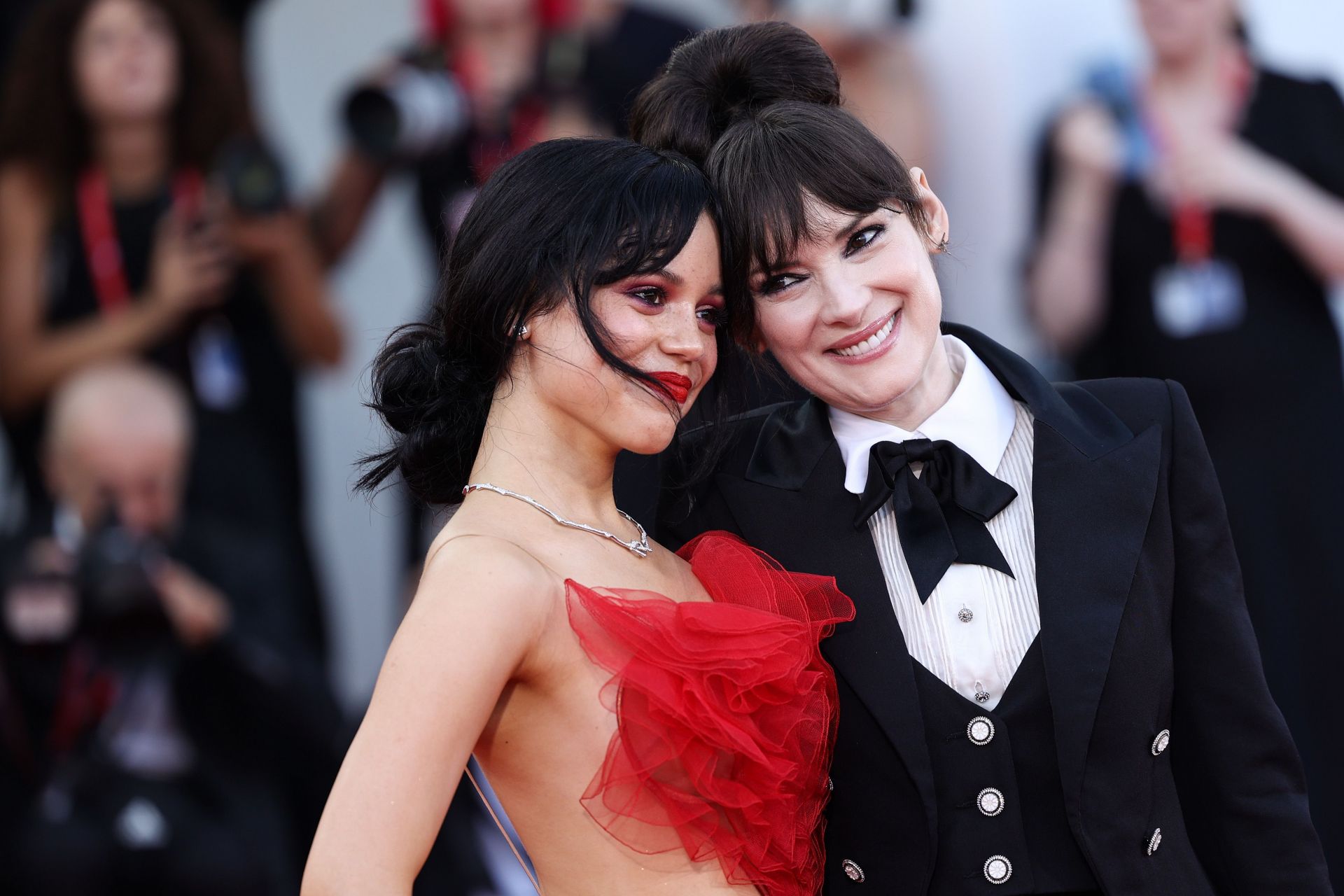 &quot;Beetlejuice Beetlejuice&quot; Opening Red Carpet - The 81st Venice International Film Festival - Source: Getty