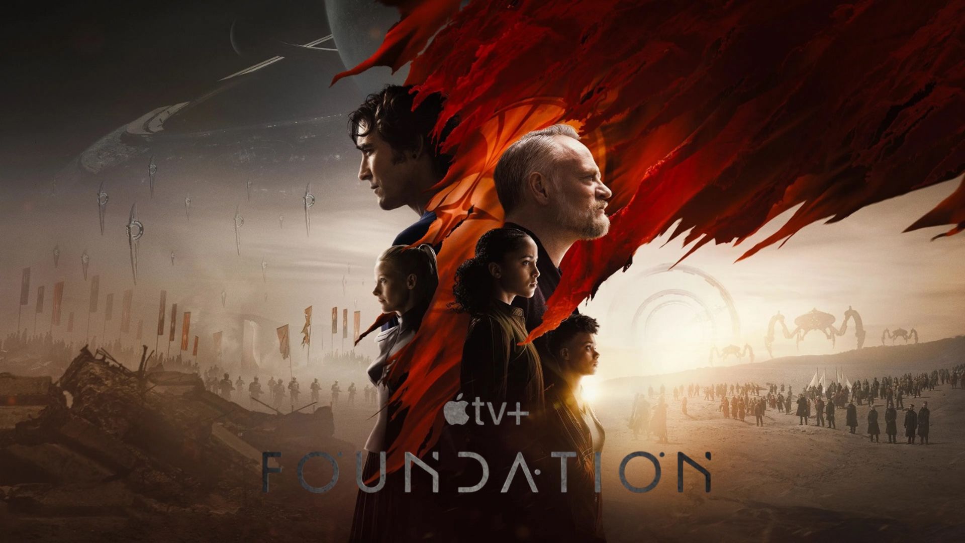 Promotional poster for Foundation | Image via Apple TV+