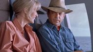 Dr. Ellie Sattler and Dr. Alan Grant in Jurassic Park | Image via Prime Video