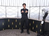 Jack Schlossberg at the Empire State Building (Image via Getty)